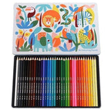 Wild Wonders Colouring Pencil Tin, 36 Coloured Pencils