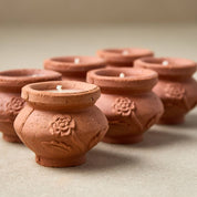 Handmade Terracotta candles - Megah Box of 6