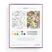 Abrams & Chronicle Liberty London paint by numbers kit floral