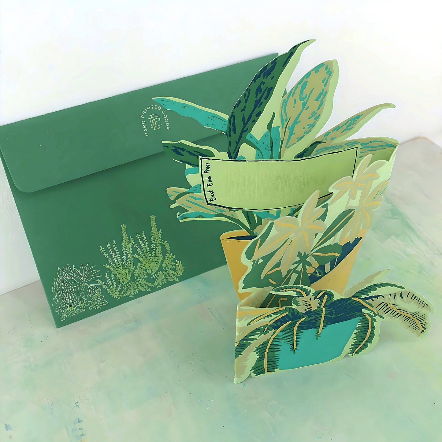 Card Botanical Pots