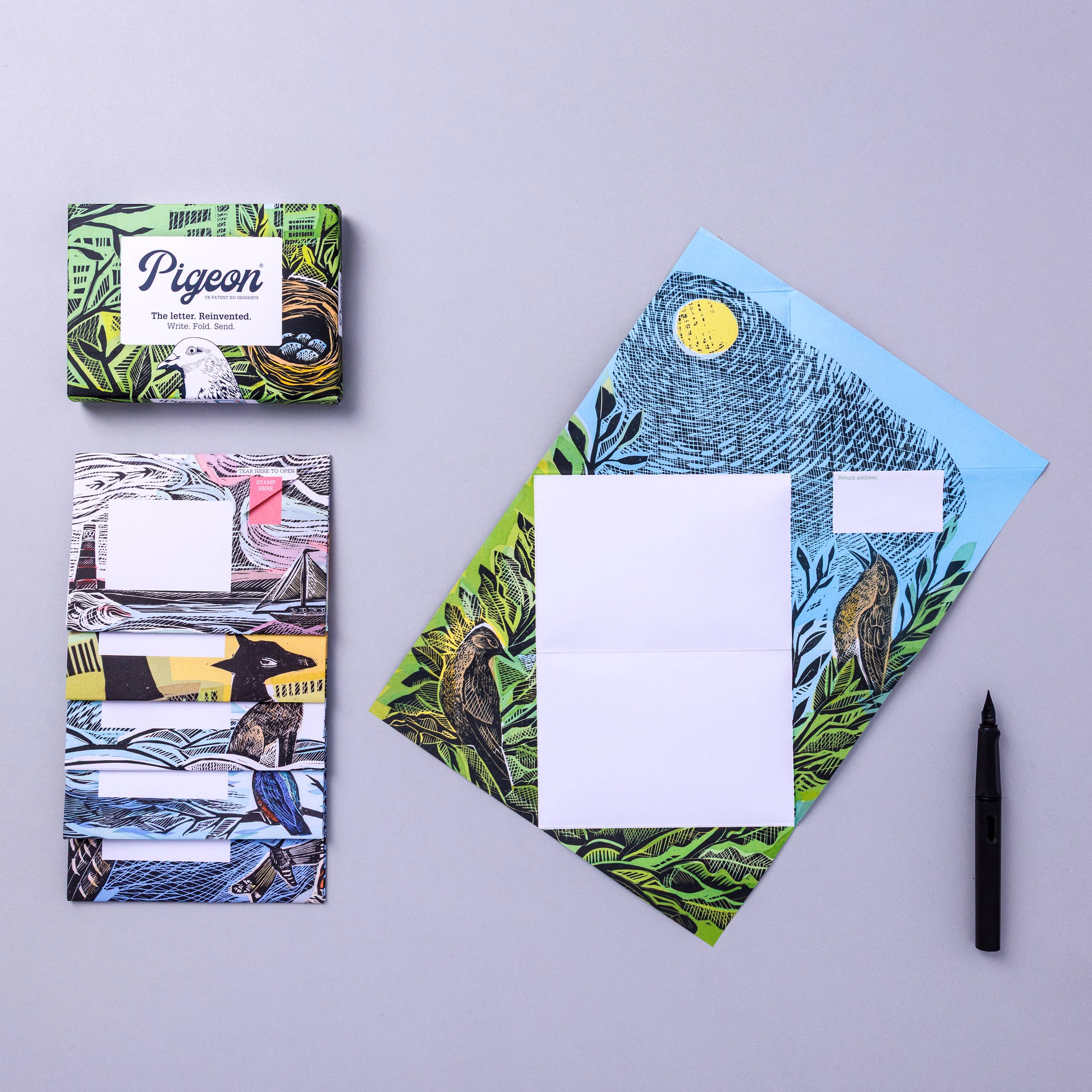 Pigeon Post Fold & Send Letters – Wonderfully Wild
