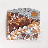 Autumn Woodland Squirrel Concertina Card