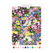 Abrams & Chronicle Liberty London paint by numbers kit floral