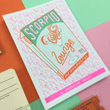 A6 Scorpio Zodiac Mini print