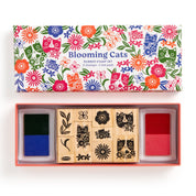 Abrams & Chronicle Blooming Cats Rubber Stamp Set