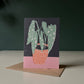 Card, Spotted Begonia