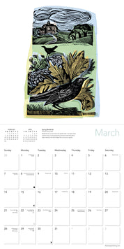 Angela Harding Wildlife Art Wall Calendar 2027