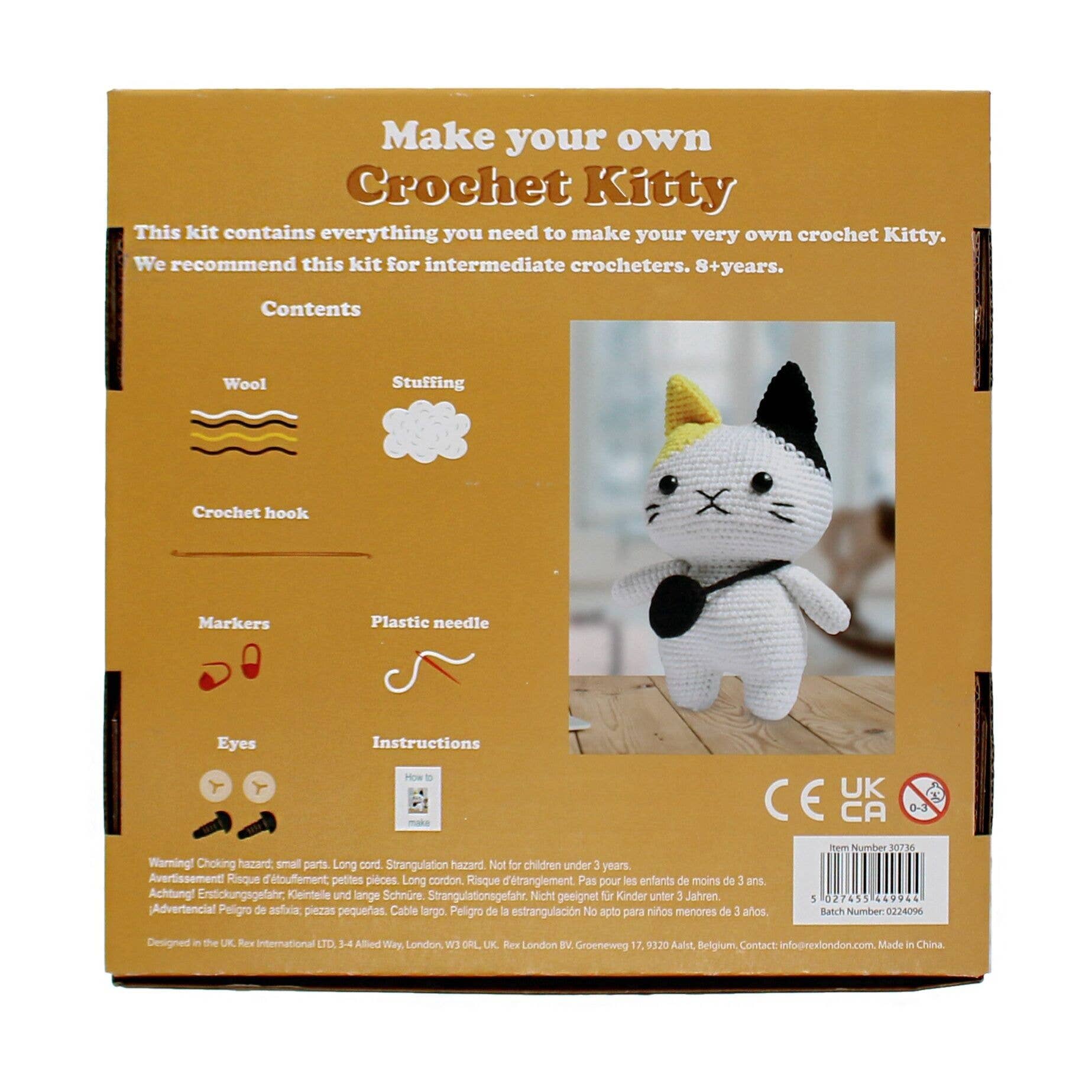 Crochet Kitty Cat Kit
