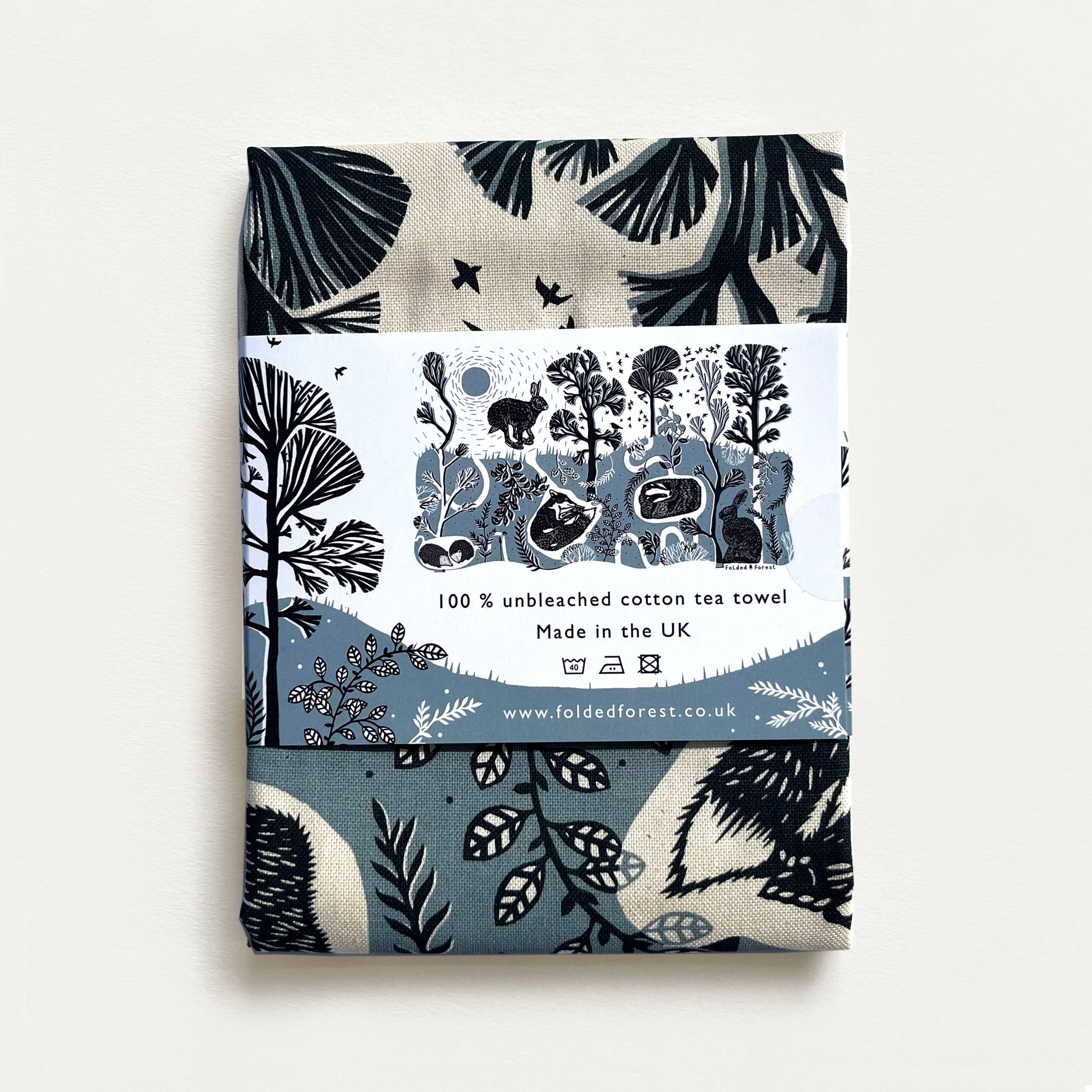 Leaping Hare Cotton Tea Towel