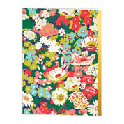 Liberty London Floral Notecard Set, 16 Greeting Cards in Keepsake Drawer Box