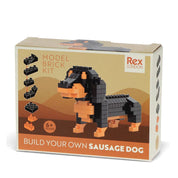 Sausage Dog Mini Building Block Kit (Age 6+)