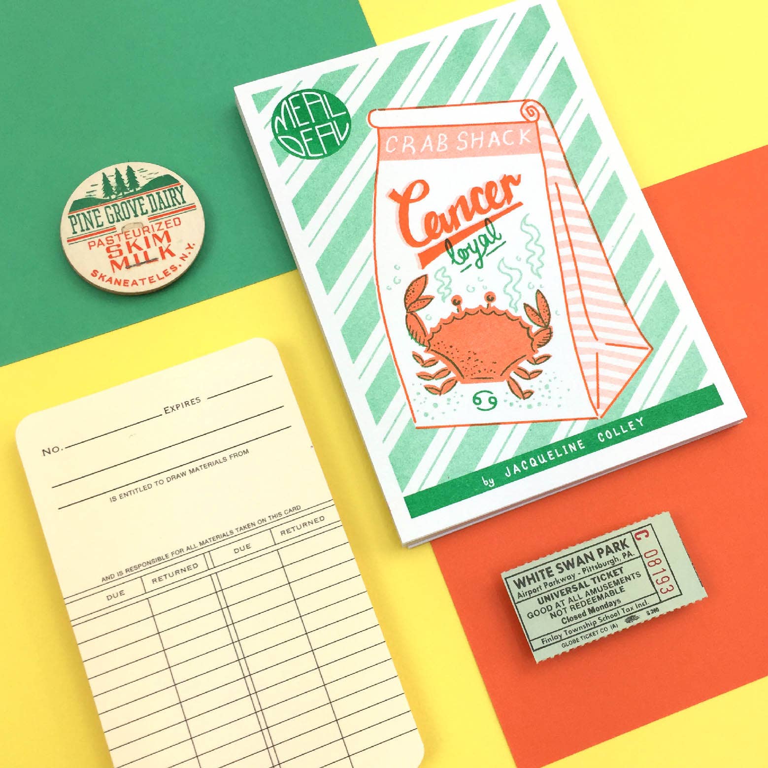 A6 Cancer Mini Zodiac print