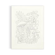 Woodland Mushrooms Punch Needle Kit