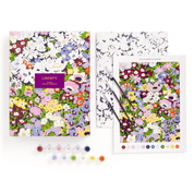 Abrams & Chronicle Liberty London paint by numbers kit floral