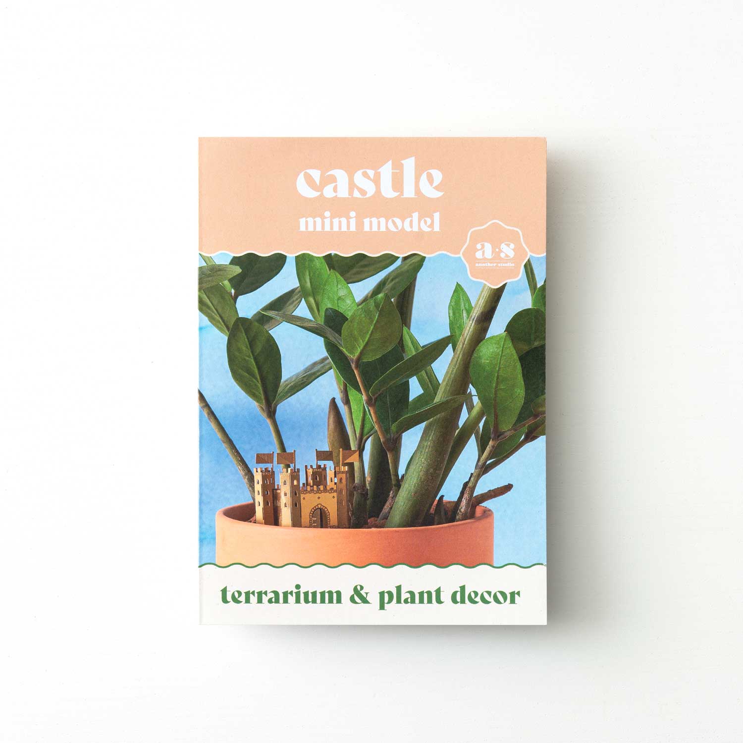 Another Studio Mini Model Castle, Brass Metal Diy Crafting Kit