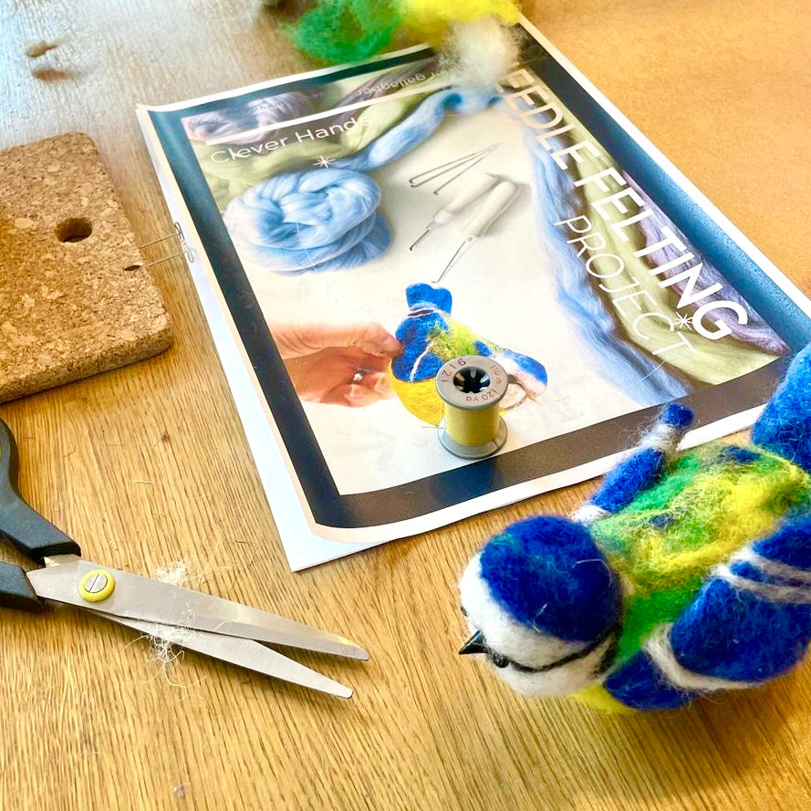 Needle Felting Workshop: Create a Blue Tit Bird
