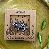 Badger Mini Pin Brooch