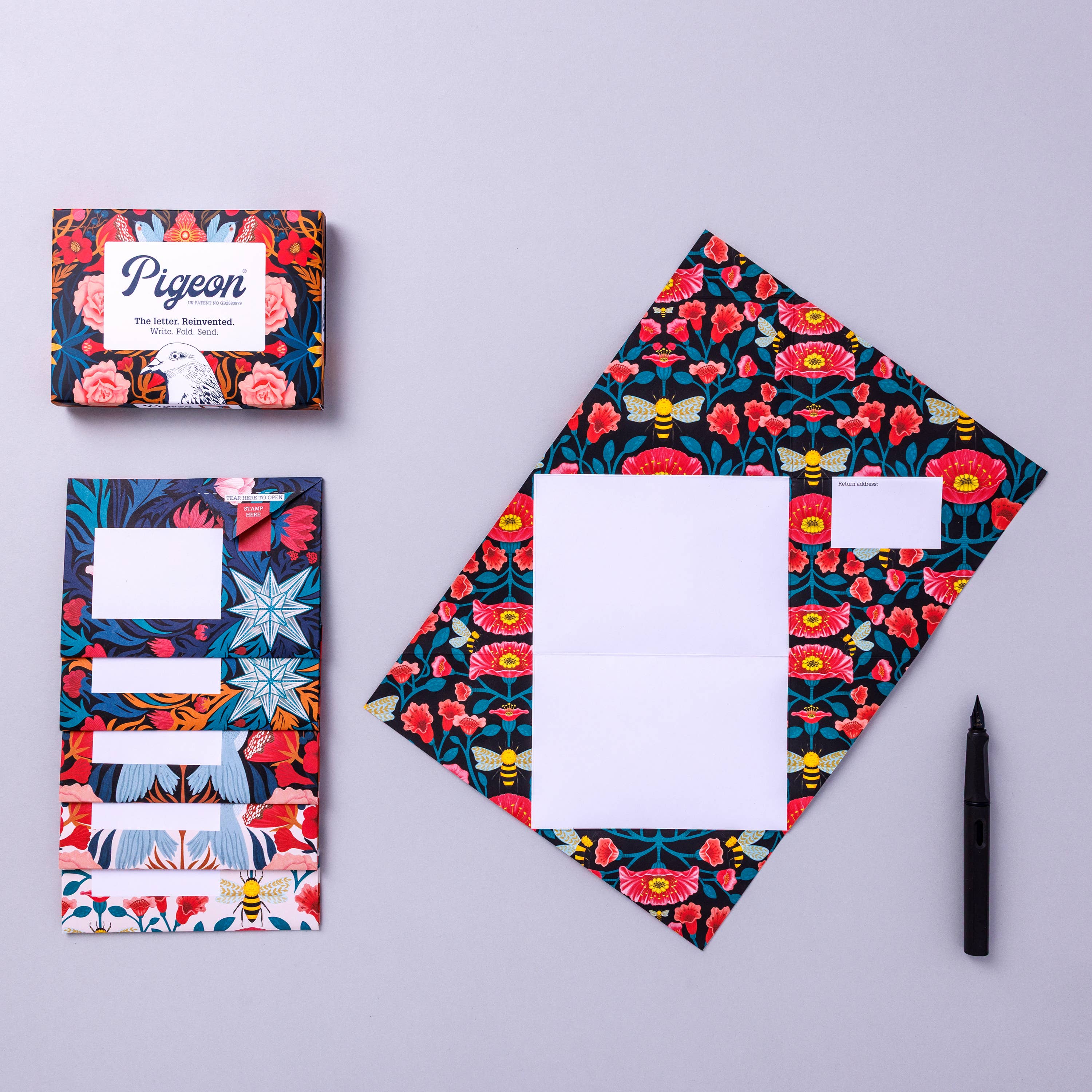Pigeon Post Fold & Send Letters – Bright & Beautiful