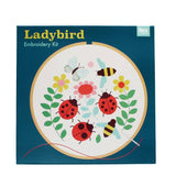 Ladybird and Bee Embroidery Hoop Kit (Age 11+)