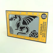 Stencils for fabric or paper
