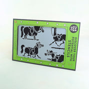 Stencils for fabric or paper