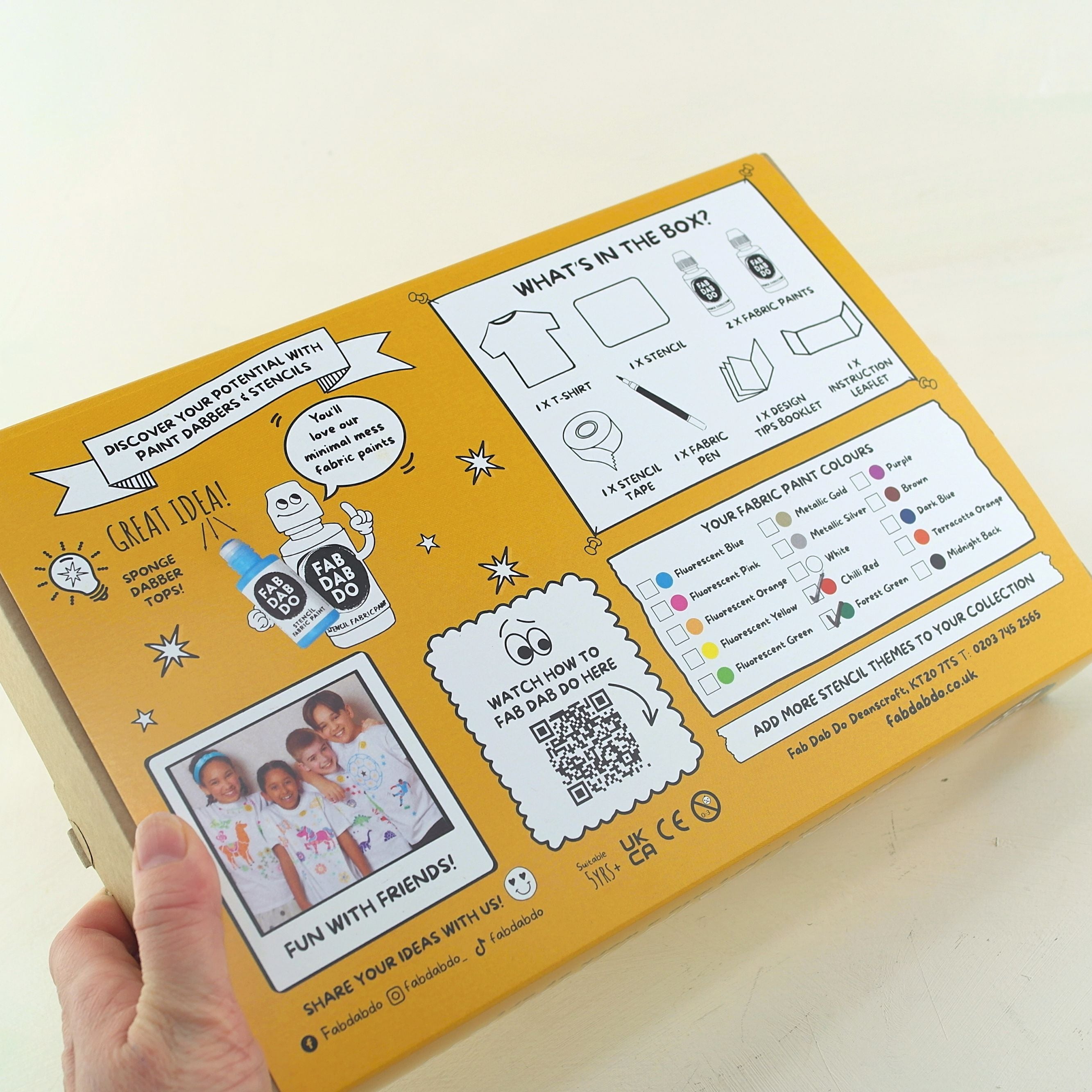 T.Shirt Painting Kit Christmas Globe