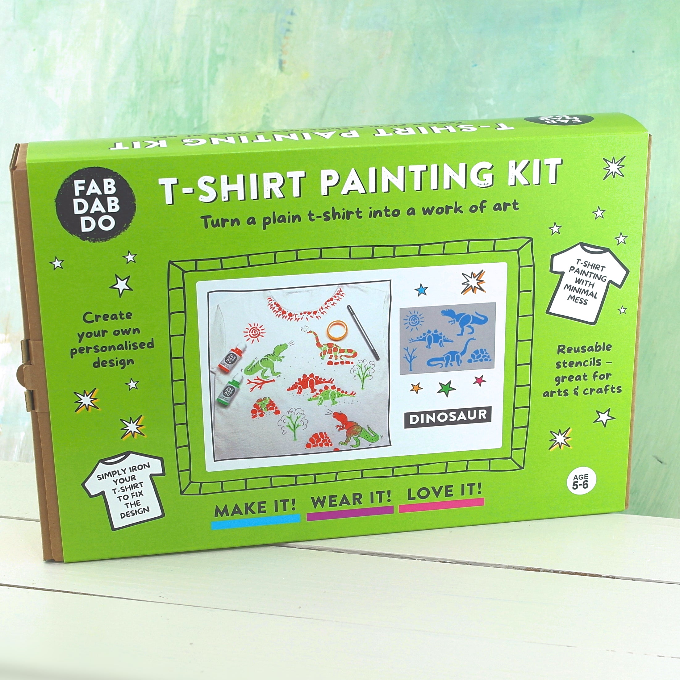 T.Shirt Painting Kit Dinosaur