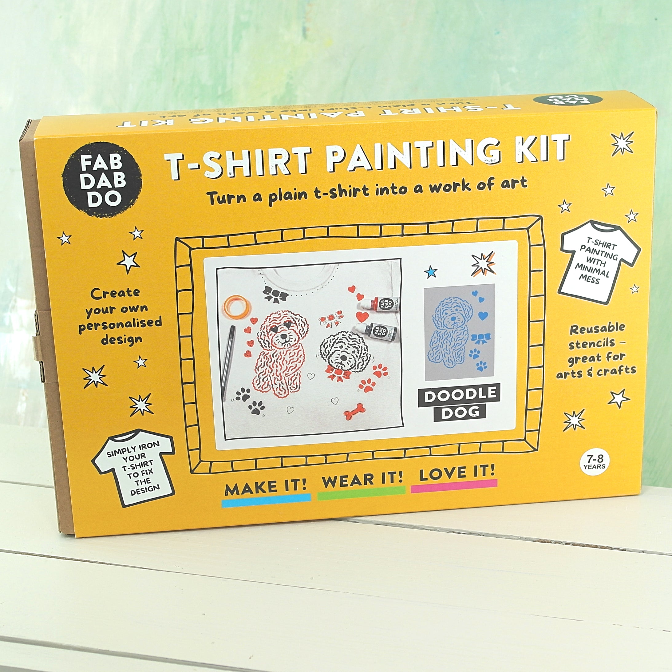 T.Shirt Painting Kit Doodle Dog
