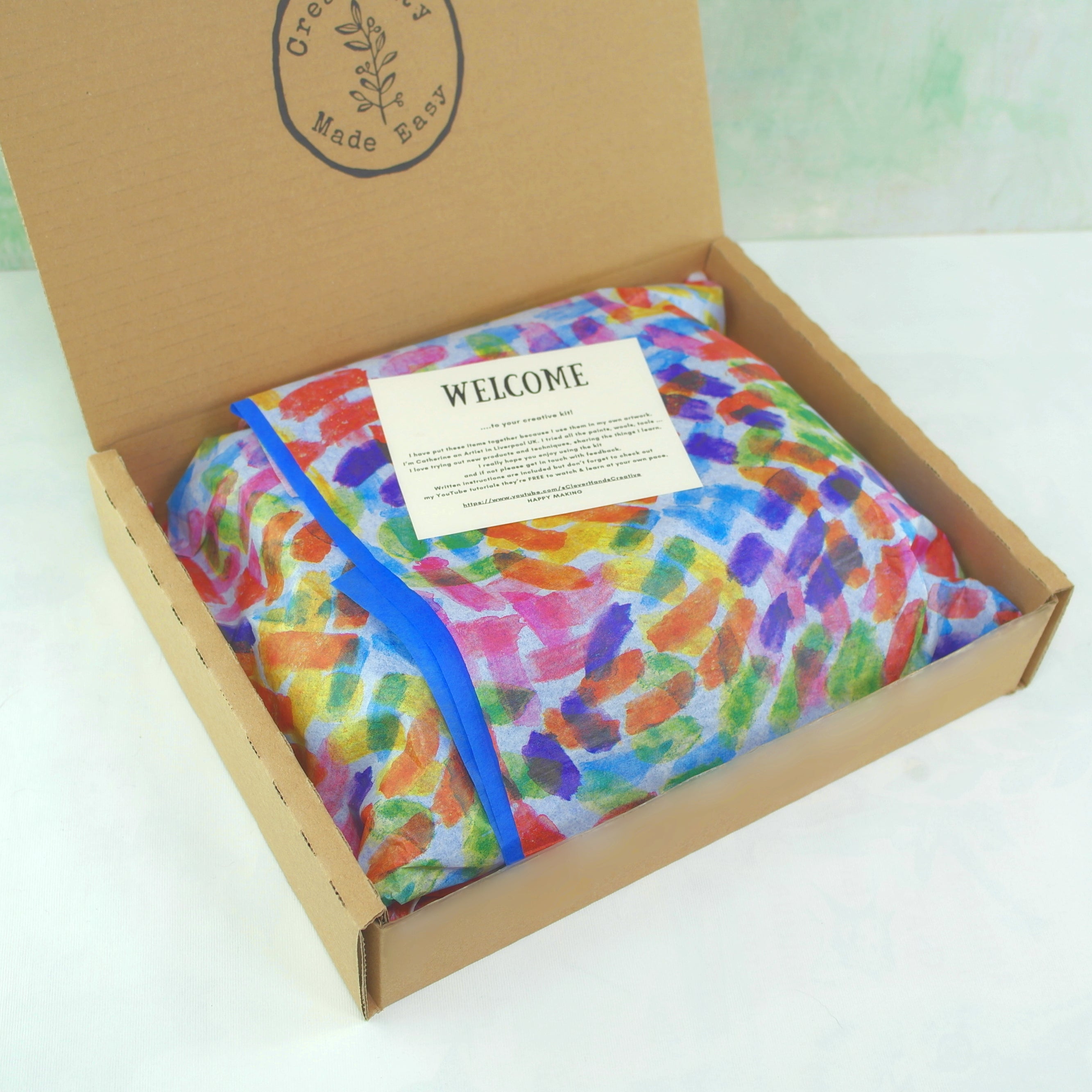 Fabric block printing kit