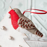 Embroidered Robin Felt Craft Mini Kit