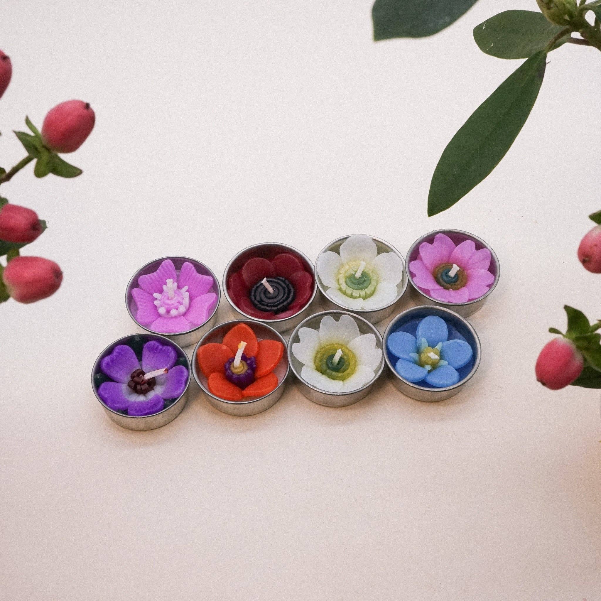 Assorted Wildflower Scented Tealights