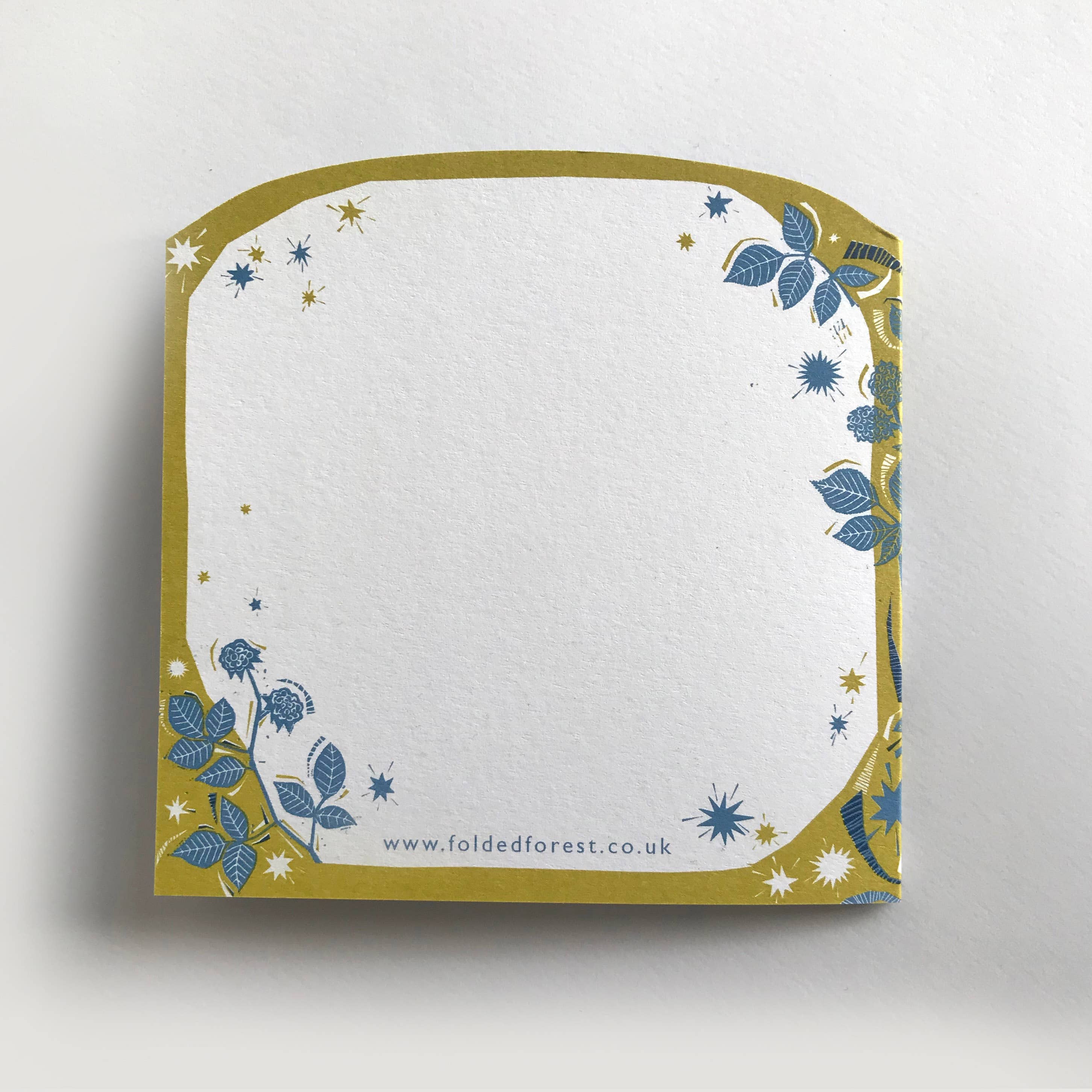 Moonlit Badgers Concertina Card