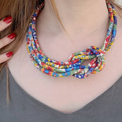 Reef Knot Liberty Print Necklace