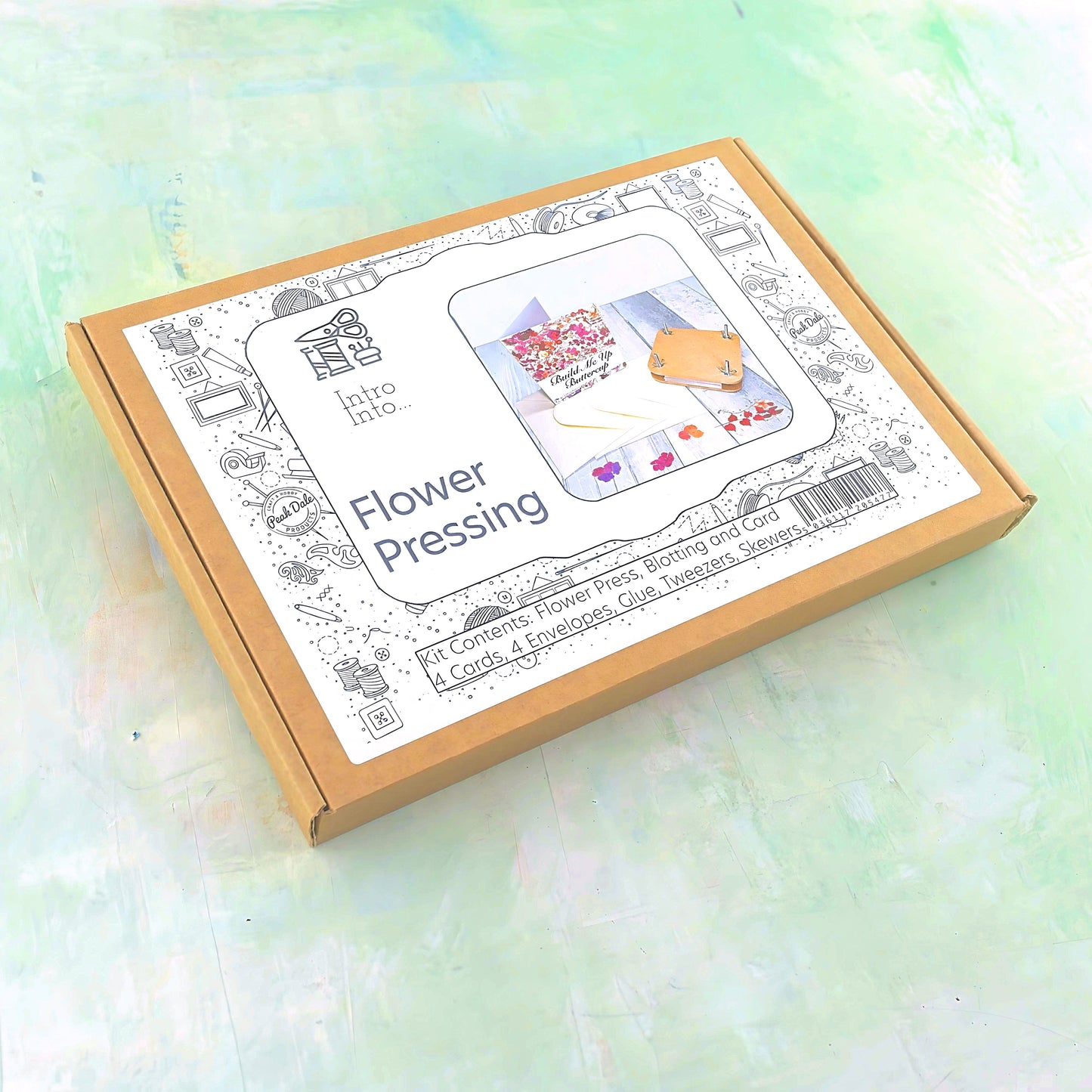 Flower pressing kit