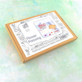 Flower pressing kit