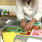 Taster class gel plate printing