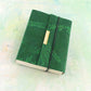 Artist handmade journal, green fern