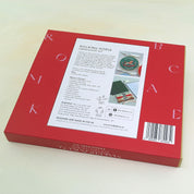 Festive rocking horse embroidery kit