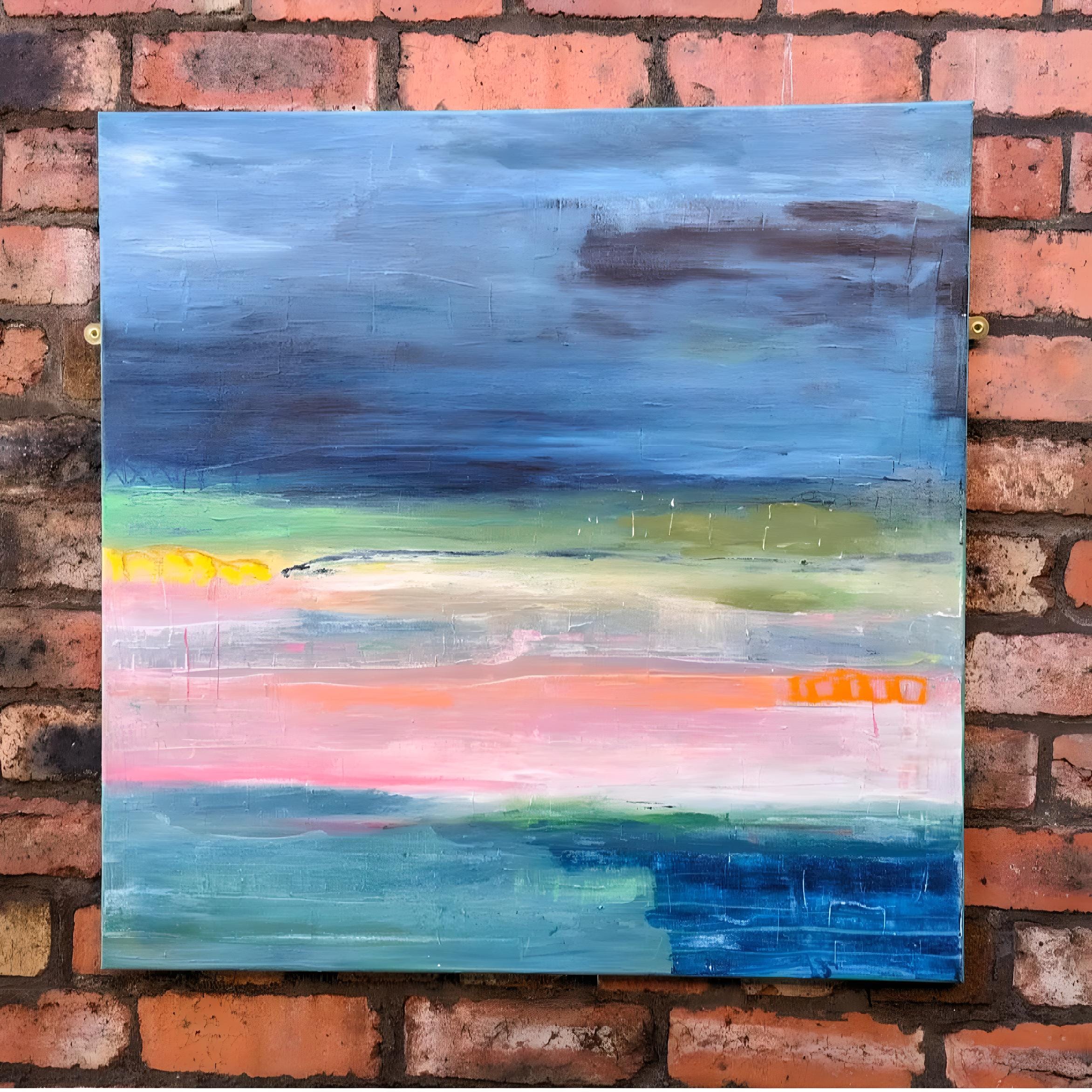 Clever Hands Workshops Workshop canvas painting abstract seascape