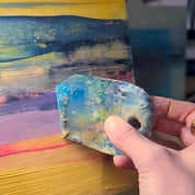 Clever Hands Workshops Workshop canvas painting abstract seascape