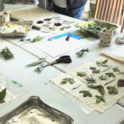 Workshop eco print fabric