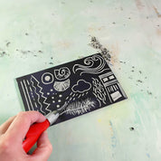 10 blade Essdee linocut tool set