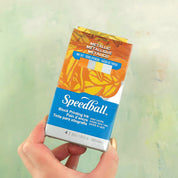 Metallic set of 4 block printing inks, Speedball 37ml tubes