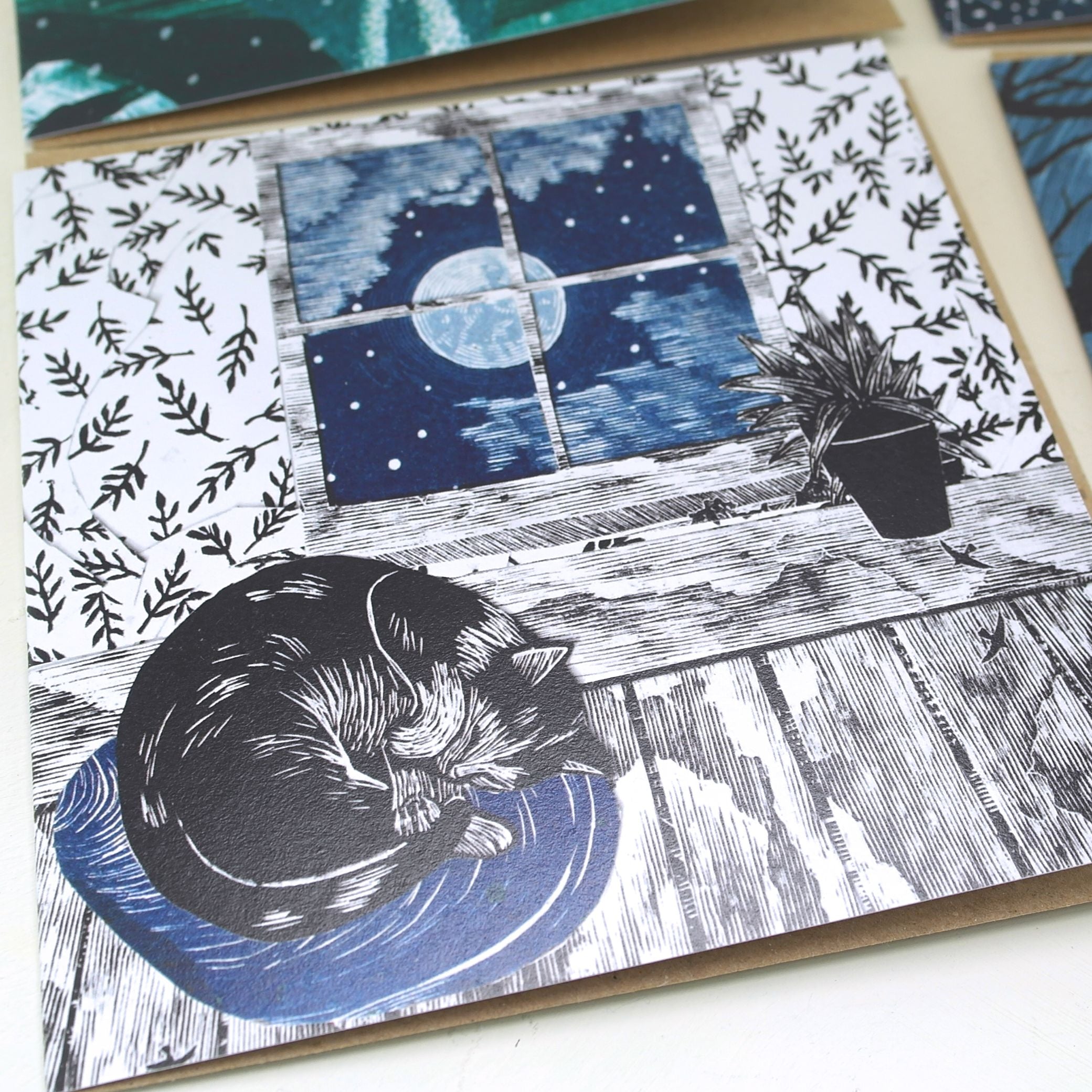 Art cards by Artist Molly Lemon