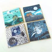 Art cards by Artist Molly Lemon