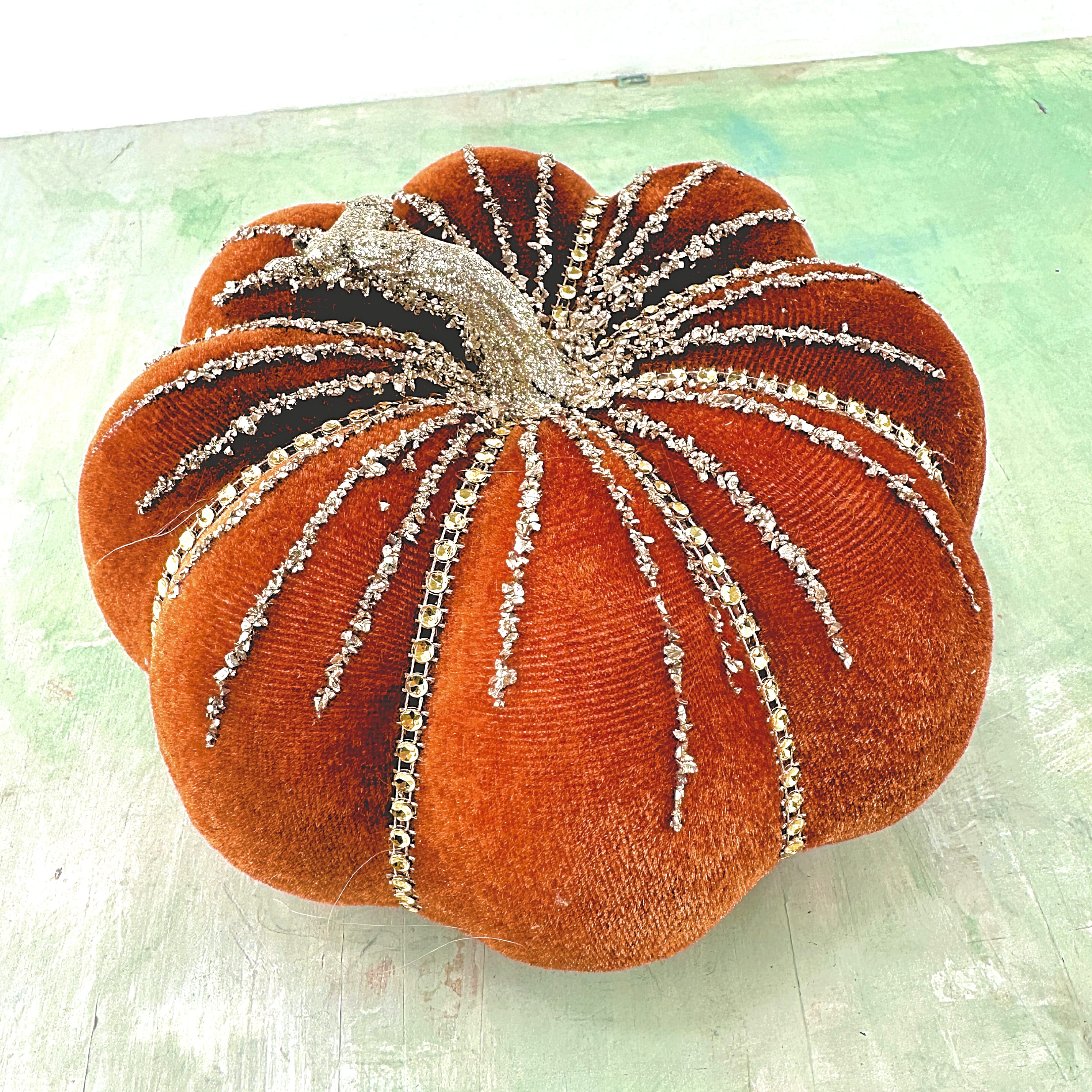 Heaven sends Orange and gold pumpkin