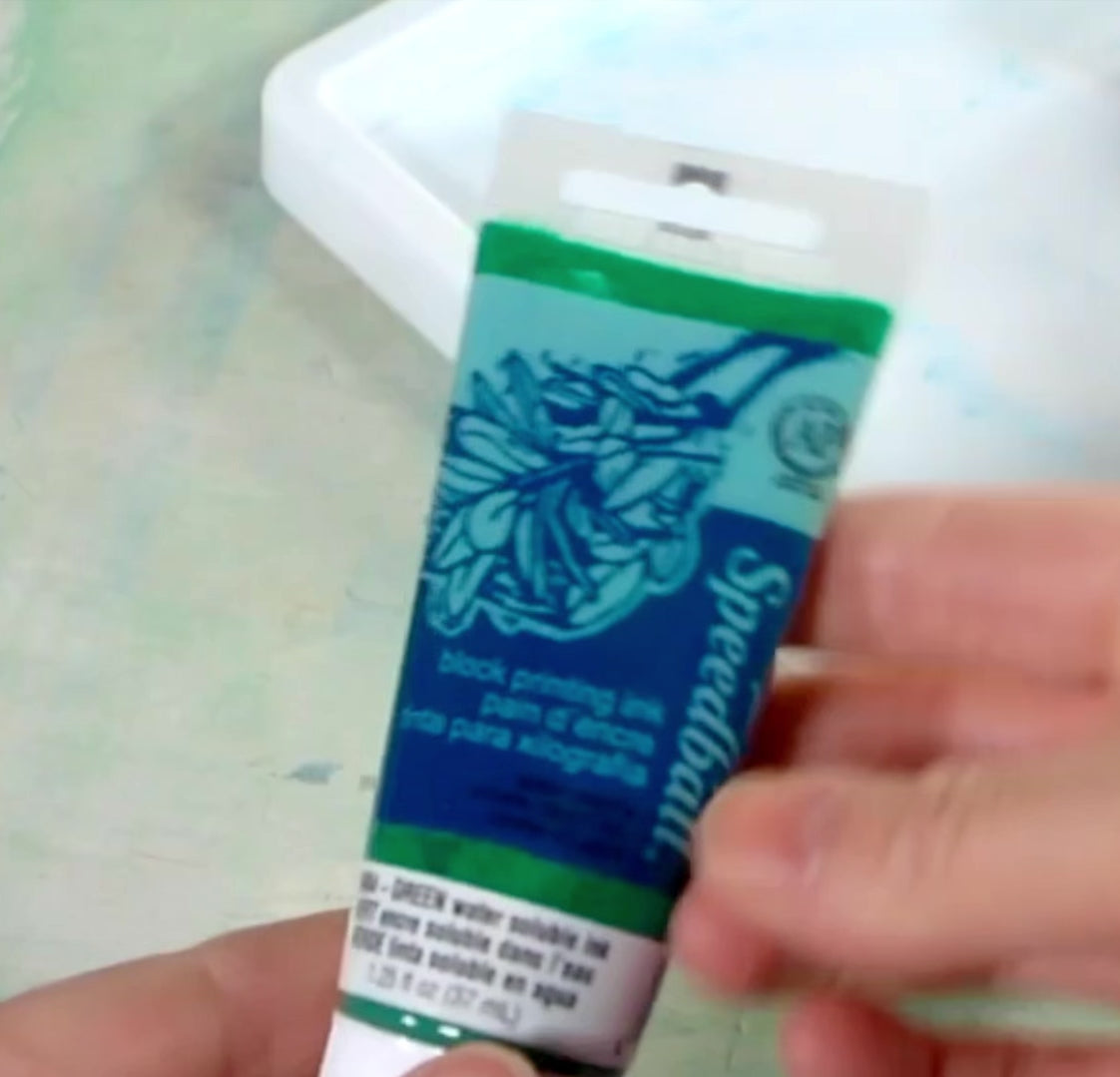 Rubber brayer from Speedball