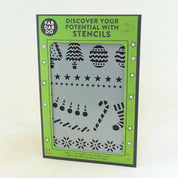Christmas Stencils for fabric or paper