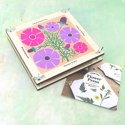 Flower press Cosmos
