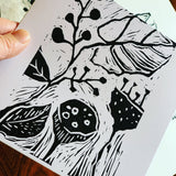 Workshop linocut & print beginners